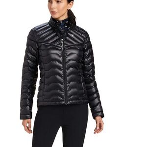 Ariat Tek Down Jacket Women's XS Puffer Full Zip Black